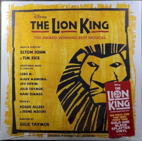 Pochette de The Lion King: Original Broadway Cast Recording par Elton John