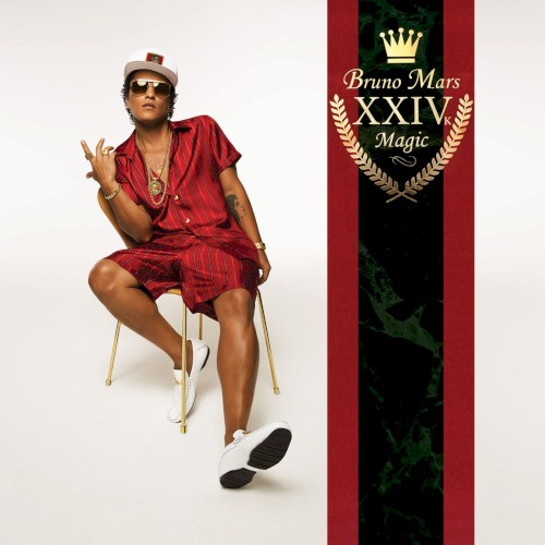 Pochette de 24K Magic par Bruno Mars