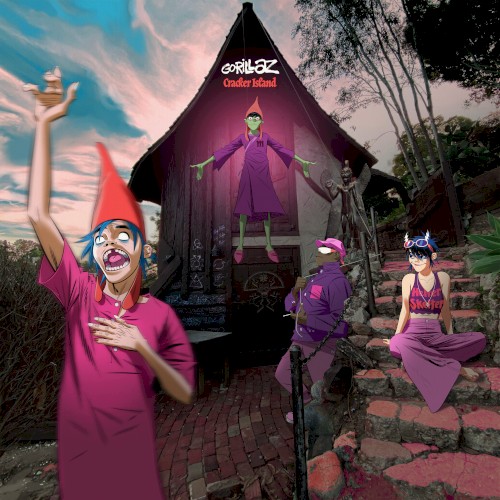 Pochette de Cracker Island par Gorillaz