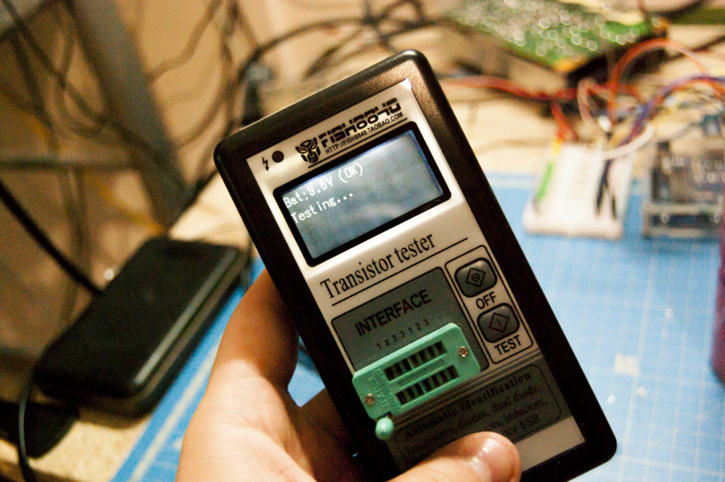 Testeur FiSH8840 opérationnel après modification