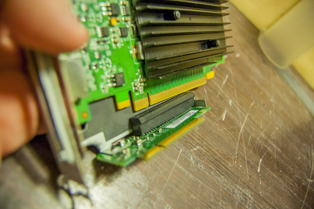 Installation de la carte