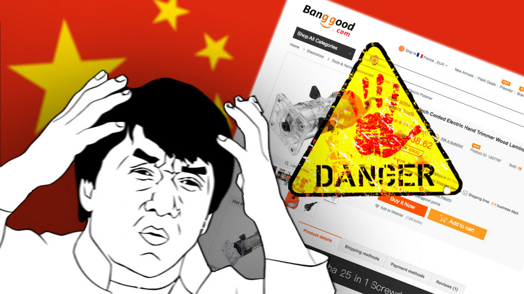 BangGood et l’outil made in China Not’Good !