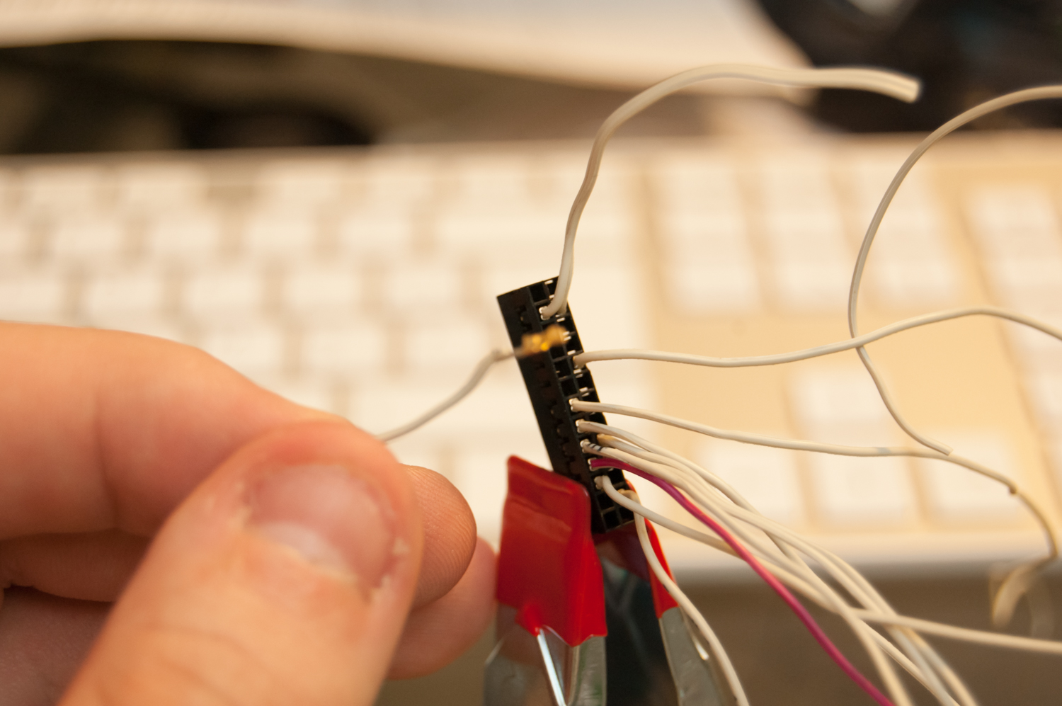 Composants de récupération utilisés pour l'adaptateur