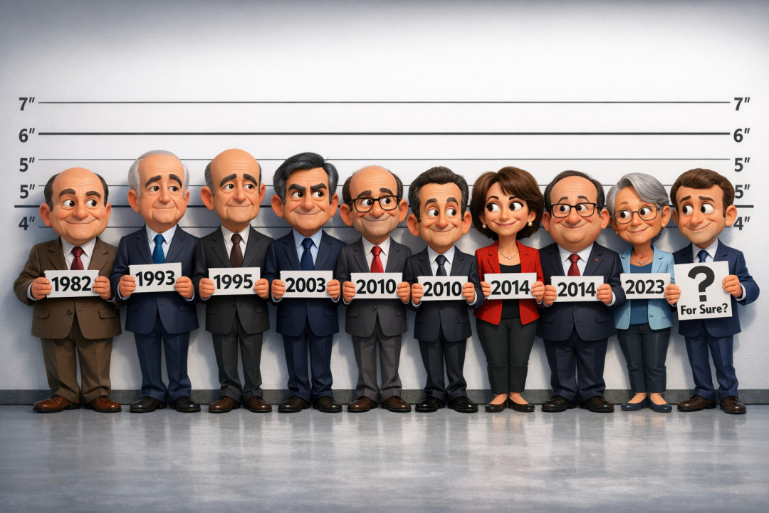 Timeline des réformes des retraites