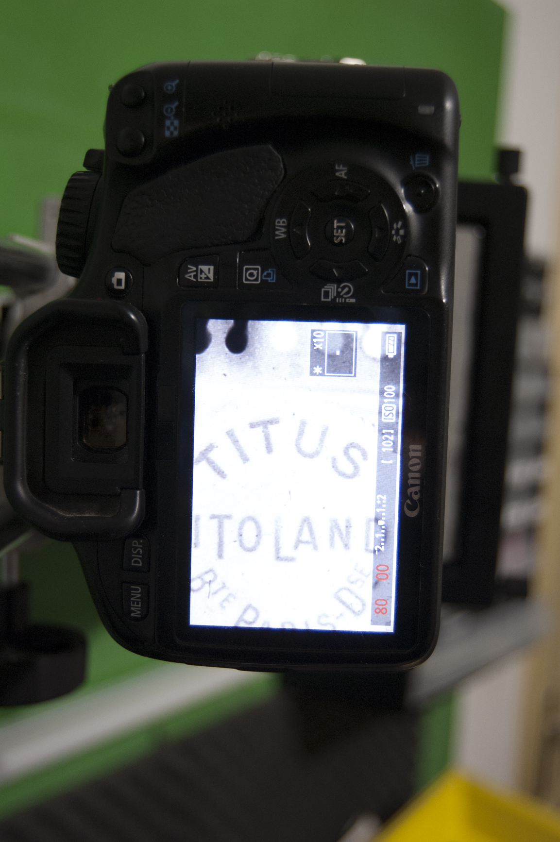 Exemples de photos numérisées avec le système DIY