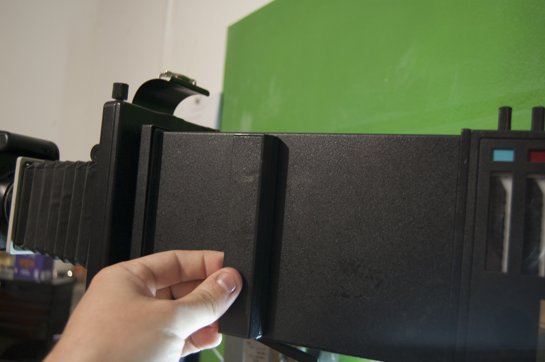 Filtre diffuseur fabriqué depuis un écran de laptop