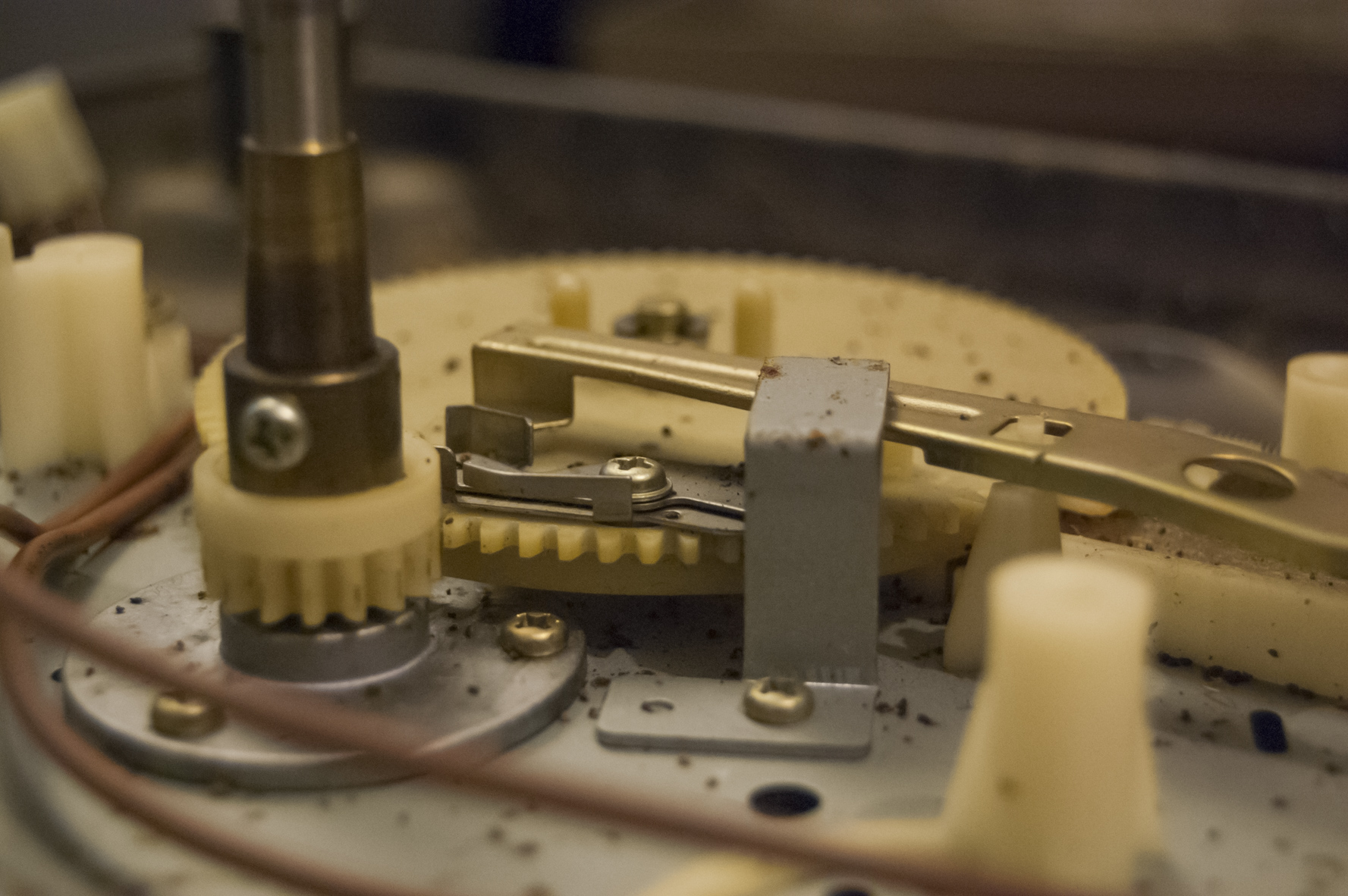 Cafards dans le châssis de la Pioneer PL-2