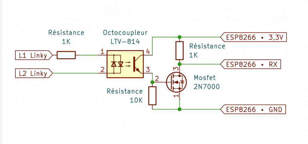 Schema linky tic esp