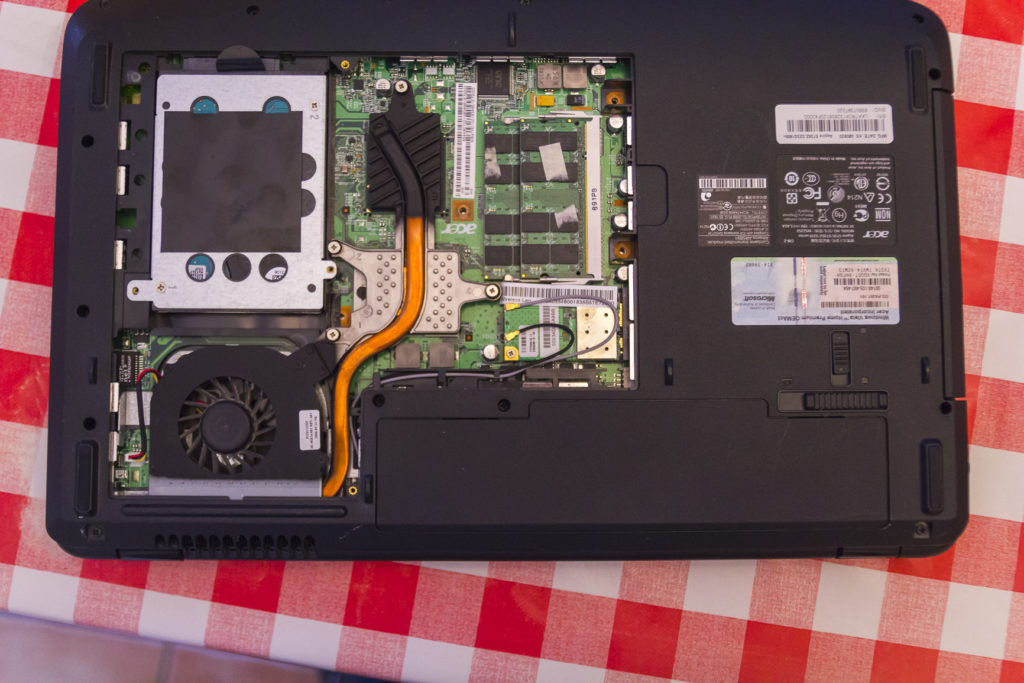 Préparation du matériel