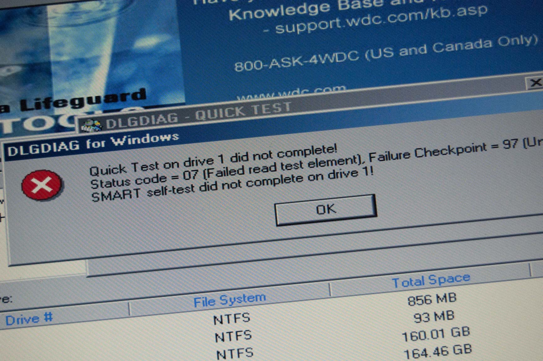 Diagnostic du disque dur avec Hiren's Boot CD