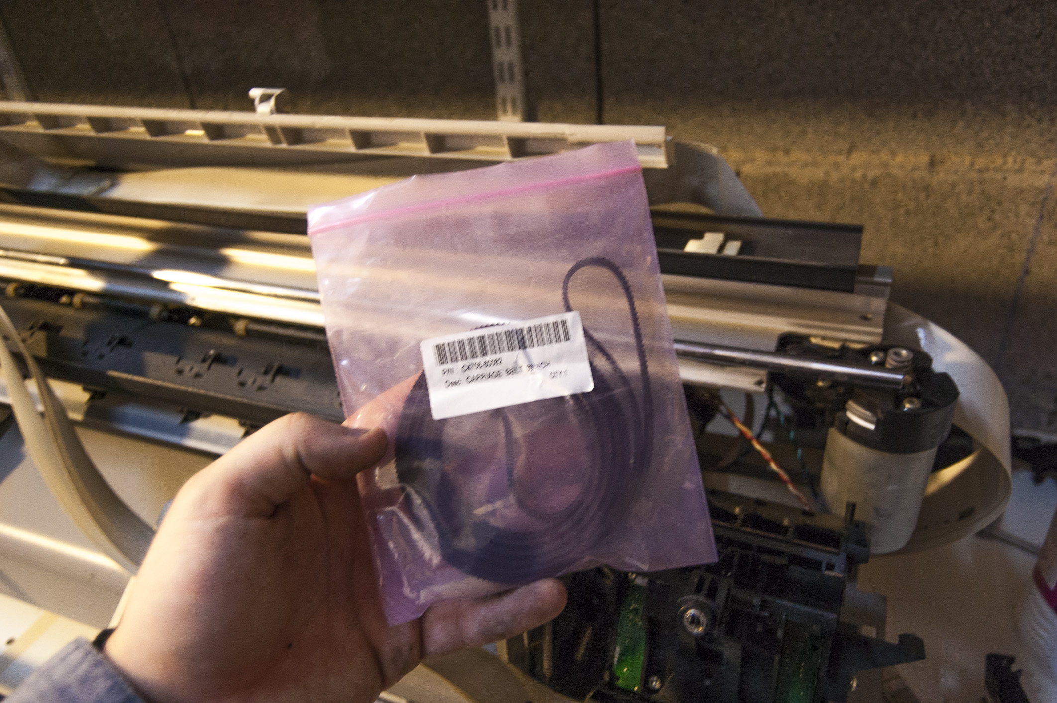 Nettoyage des pignons