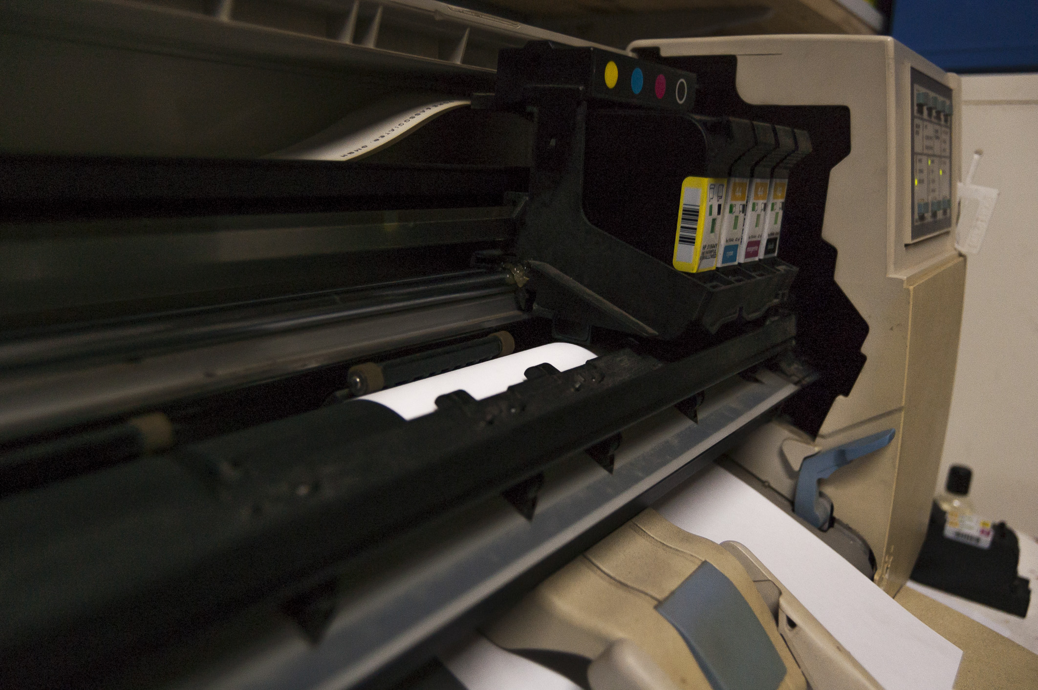 Extraction des cartouches