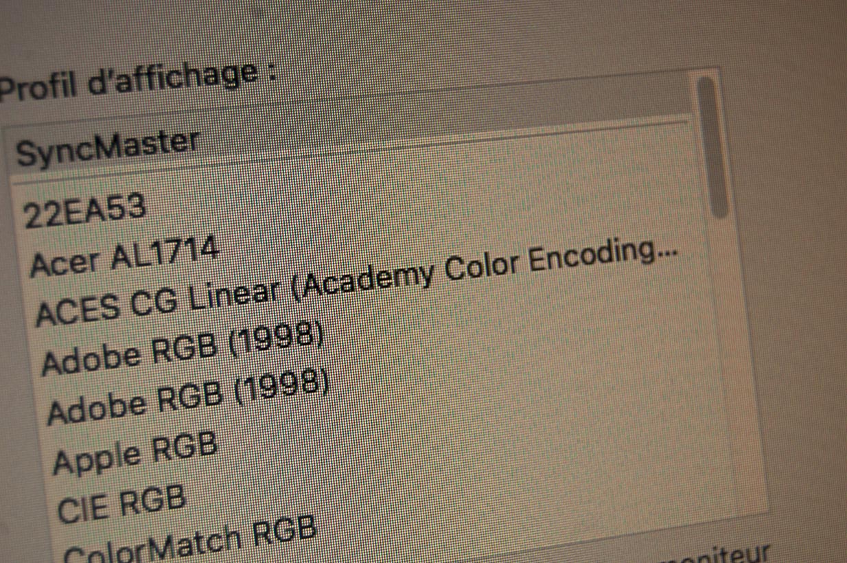 Premier test réussi