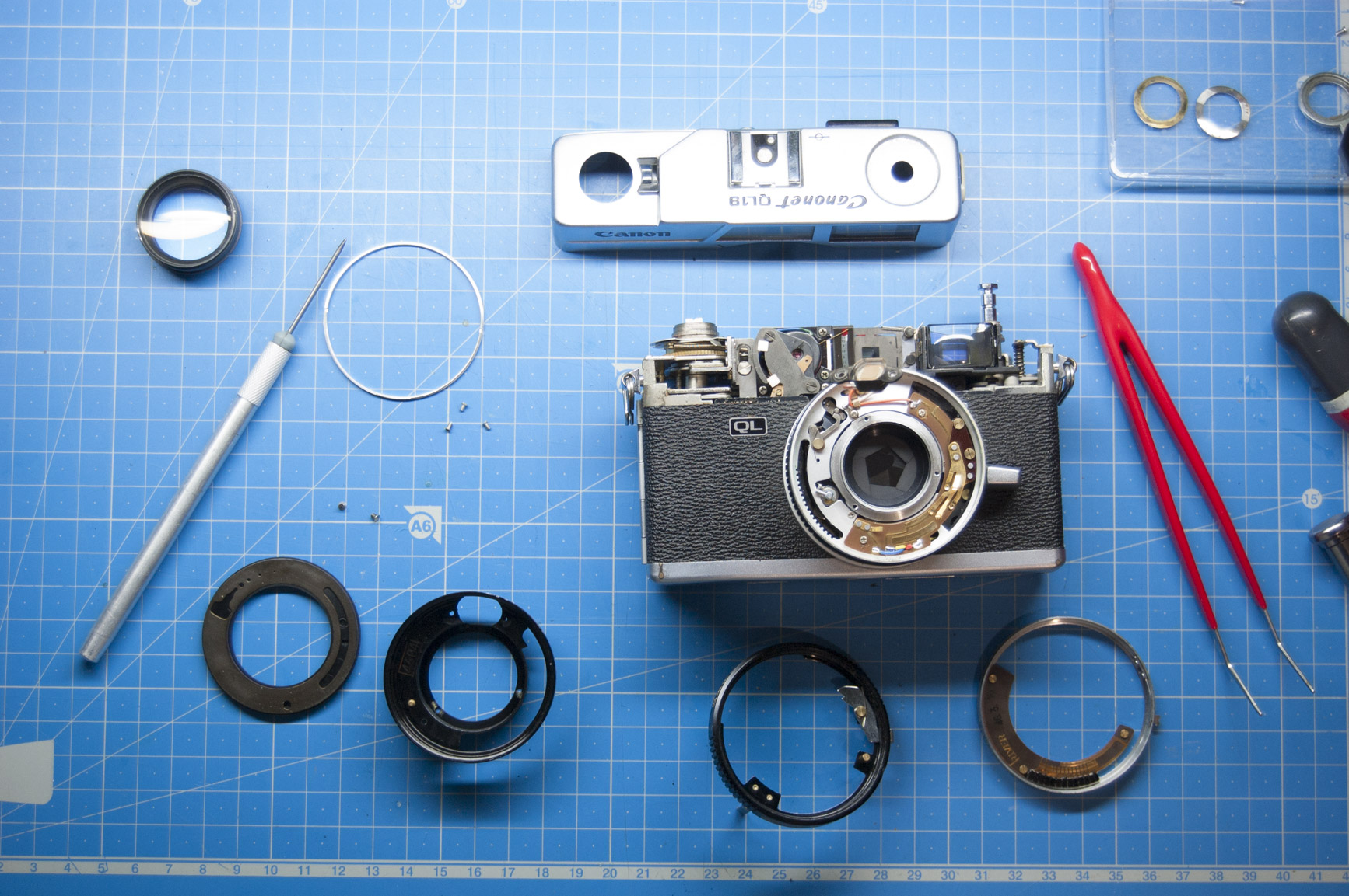 Début du démontage