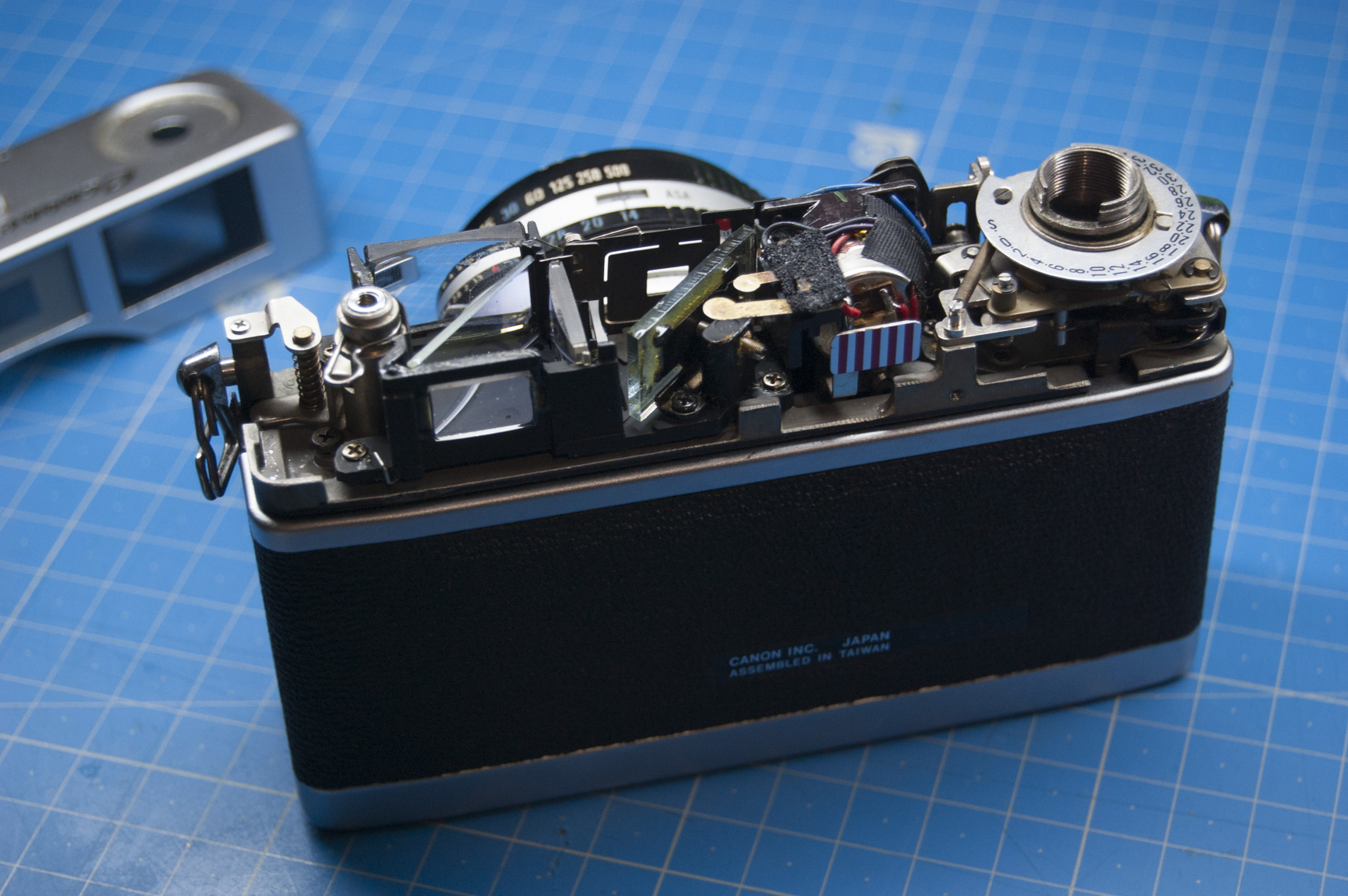 Inspection du viseur