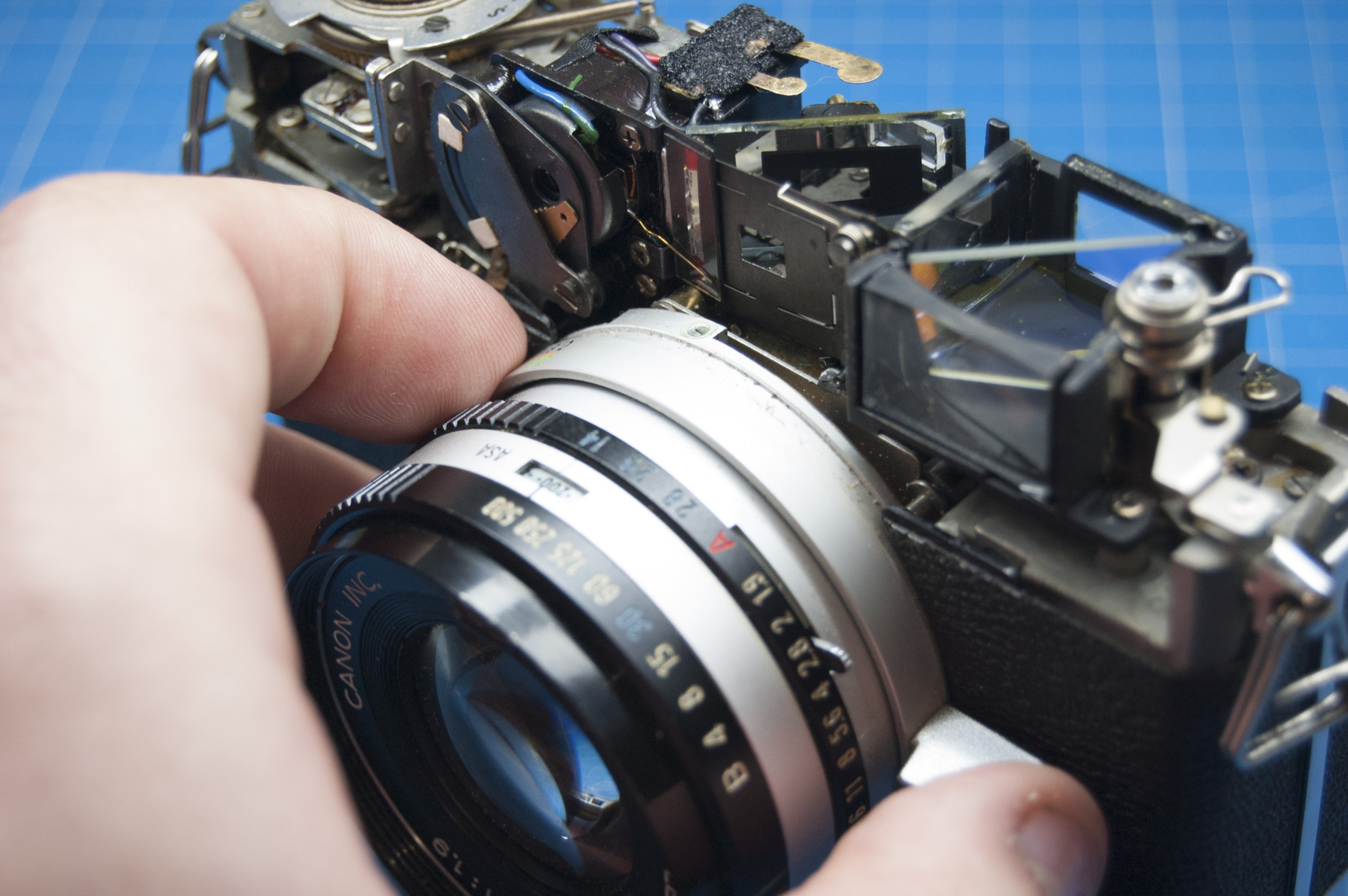 Mécanisme du diaphragme