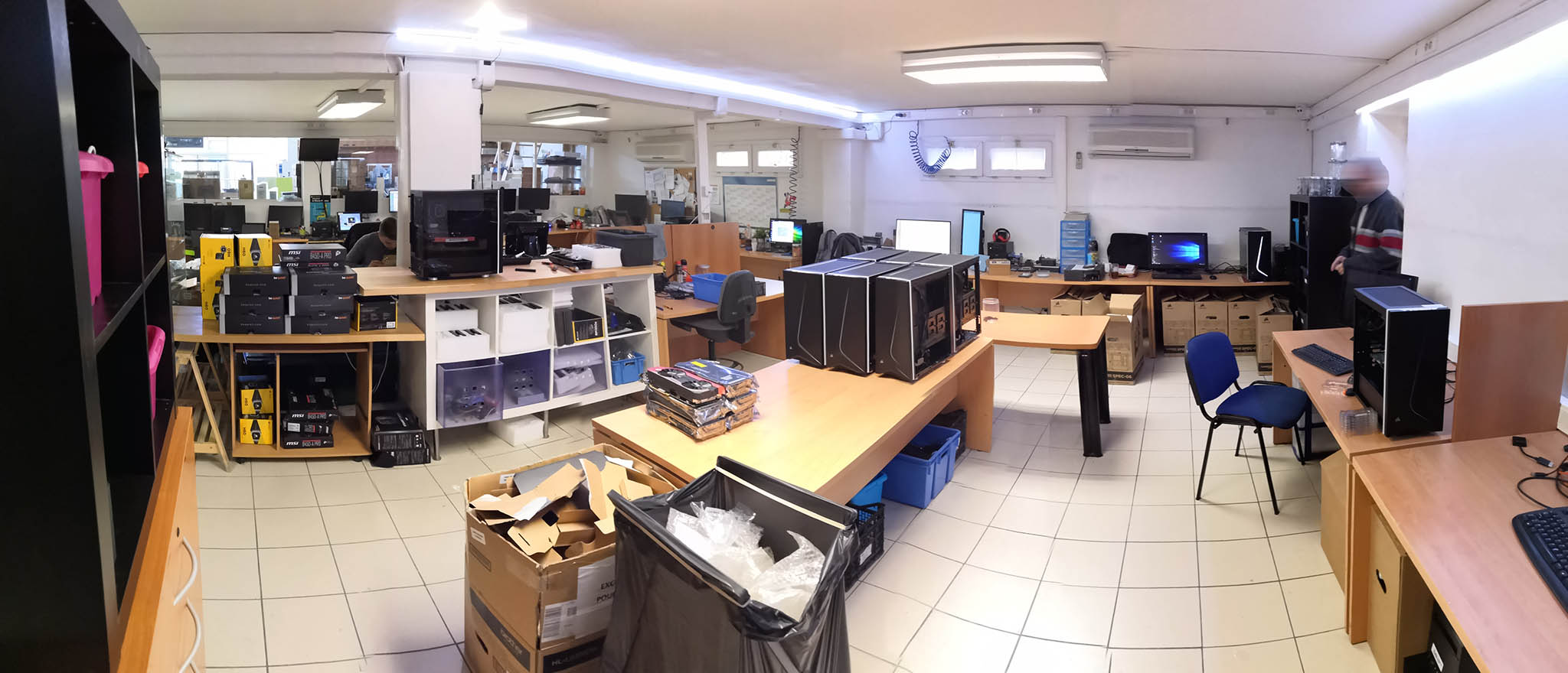 Atelier de réparation et préparation de matériel informatique